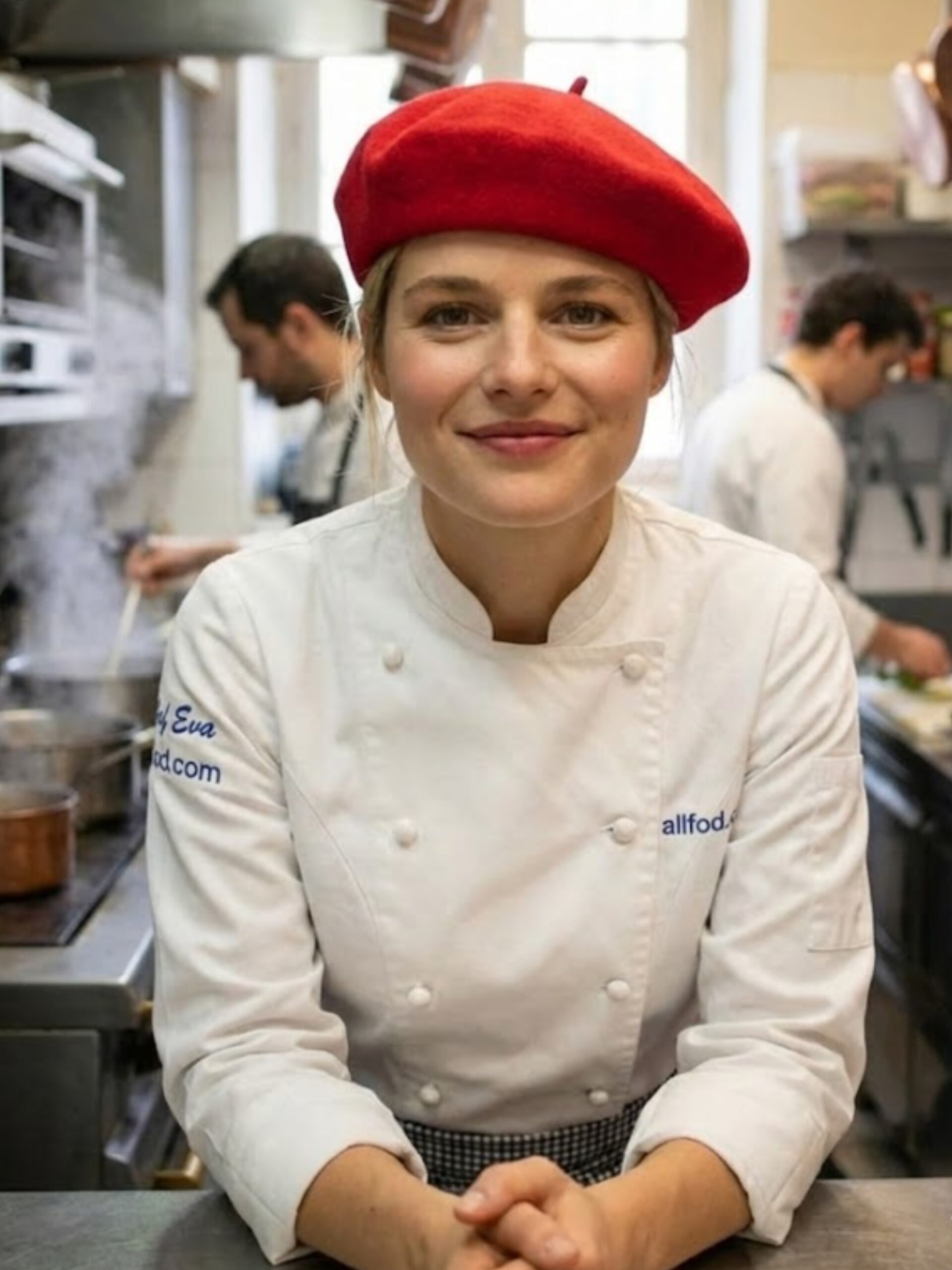 Eva, cheffe passionnée et fondatrice de ALLFOD